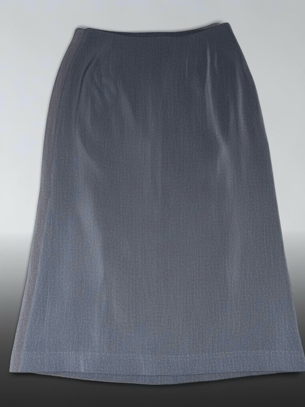 VTG Valerie Separates Charcoal Grey A-Line Midi Skirt - Size 16